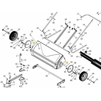 MTD anya NUT, LOCK 3.8-24 1038  712-0375 (AF-1038)