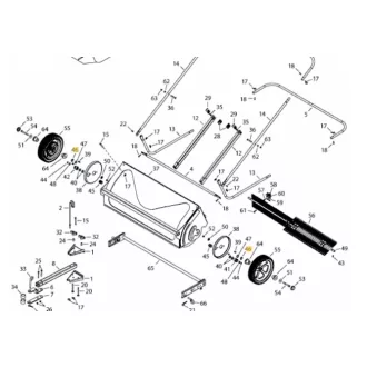 MTD alátét FLAT 1-1.8x.780x.025 (AF-44008)