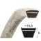 Power Belt ékszíj 16x9x2350 Li (E5L-LG950)
