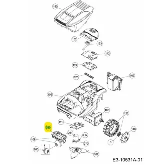 MTD orrpanel RC robotfűnyíróba (2018) (ESB7003F1)