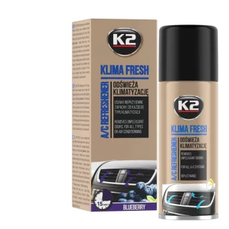   K2 KLIMA FRESH 150ml blueberry klímatisztító spray (K222BB)