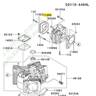   Kawasaki szelepfedél tömítés FH430V-JS51 11060-7001 (KM-008603)