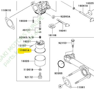 Kawasaki úszóház tömítés 11061-7009 (KM-008687)