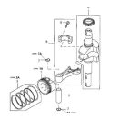 Dugattyúgyűrű készlet / KM130087001
