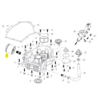   Ratioparts olajszűrő Loncin  150350046-0002 (LON150350046-0002)
