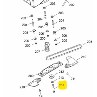MTD csavar 3/8"-24+3 3/8"-DIN931-10 (LZ-0010266)