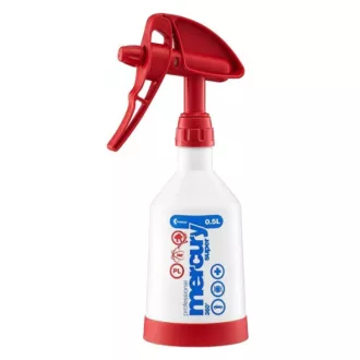   KWAZAR Mercury pro+ Super 0,5 l 360 piros kézi permetező (M-PRO-0.5 360-P)