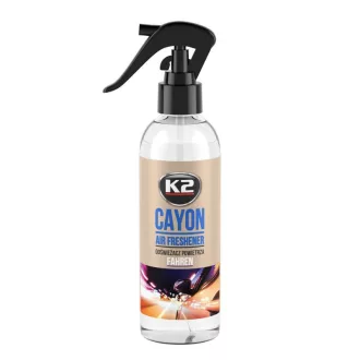 K2 CAYON 250ml - Új AUTÓ illatosító (M117F)