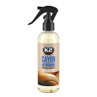 K2 CAYON 250ml - VALÓDI BŐR illatosító (M117RL)