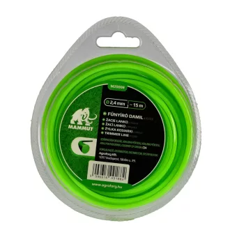 Mammut damil 2.4mm kerek 15 méter bliszteres (M20008)