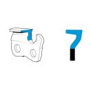 Oregon láncfűrész lánc 3/8-1,6mm db PowerCut™ (M75LPX25R)