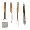 Riwall PRO RBBQ 4W SET 4-részes prémium rozsdamentes acél grilleszköz készlet (RACC00132)
