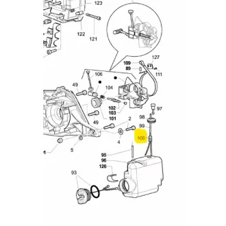 MTD láncfűrész GCS üzemanyagszűrő (SG-2033160)