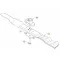 MTD 395 PO, SPO Fűnyíró kés 39,5cm csillag tájolófurat (SG-2067030) (1111-M6-0144)
