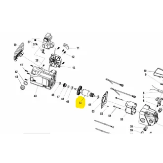   Wolf-Garten CSE 2035 láncfűrész Villanymotor forgó rész (SG-20816409)