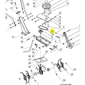 Riwall ékszíj 635Lw/610Li (Z610)